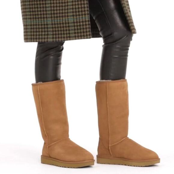 UGG Classic Chestnut Brown Boots Size 5 Genuine Leather/Sheepskin - Picture 14 of 14